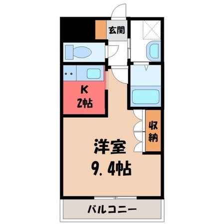 スズランの物件間取画像